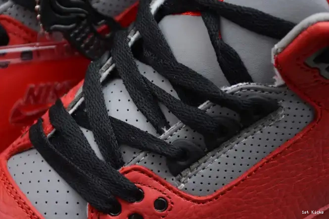 1st Kicks Air Red Jordan 3 Cement CK5692-600 0612